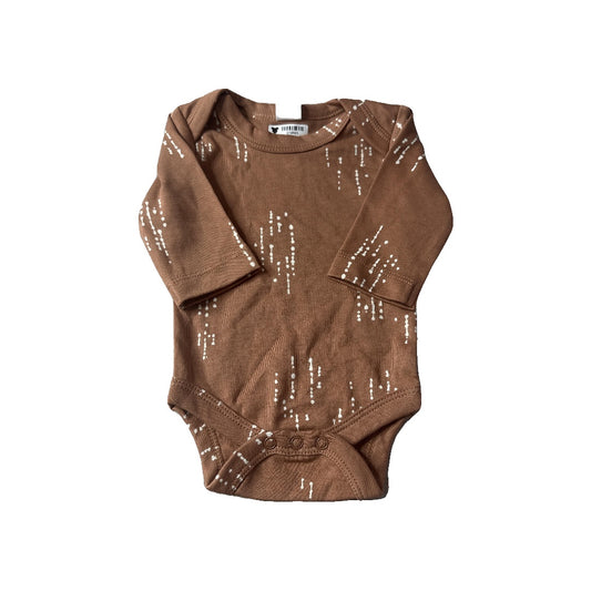 Colored Organics Unisex Brown Onesie Size: Newborn Brown