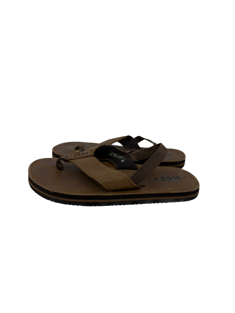 Reef Boys Brown Sandals Size: 7-8 Little Kid Brown