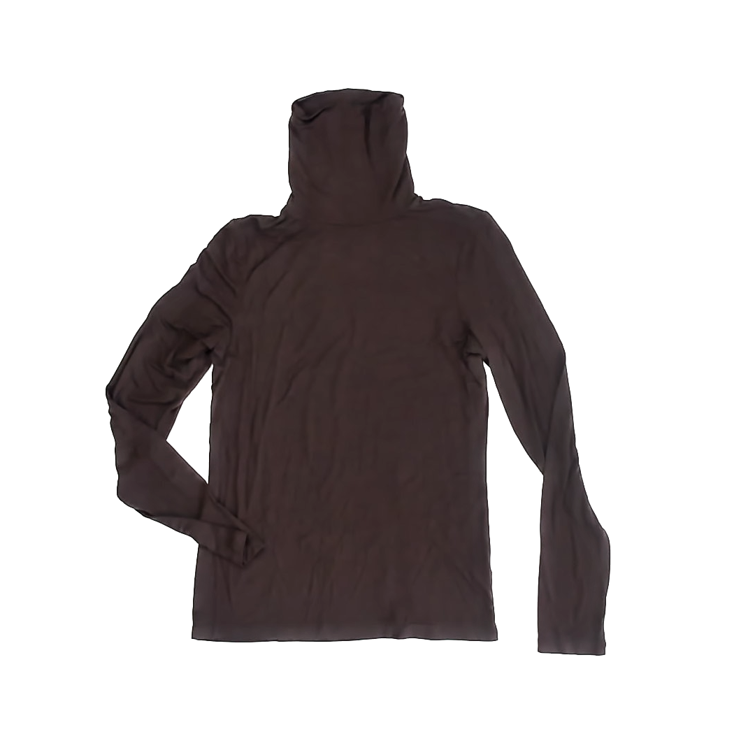 Land's End Girls Brown Turtleneck Size: S Brown