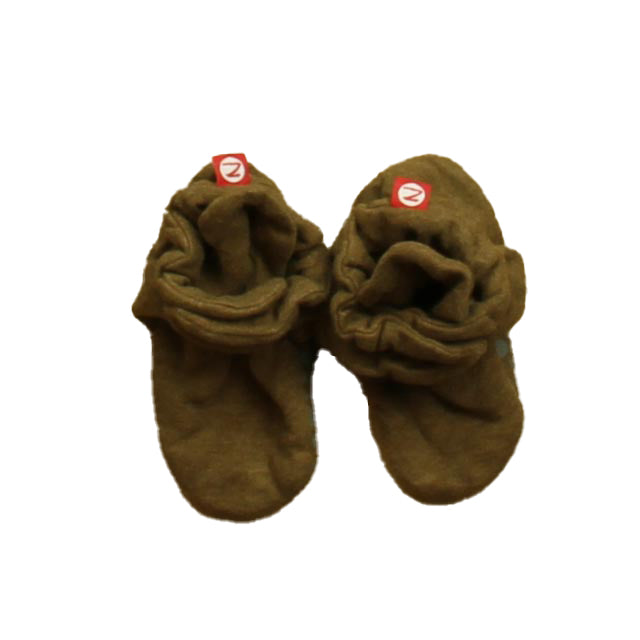 Zutano Boys Brown Booties Size: 24 Months