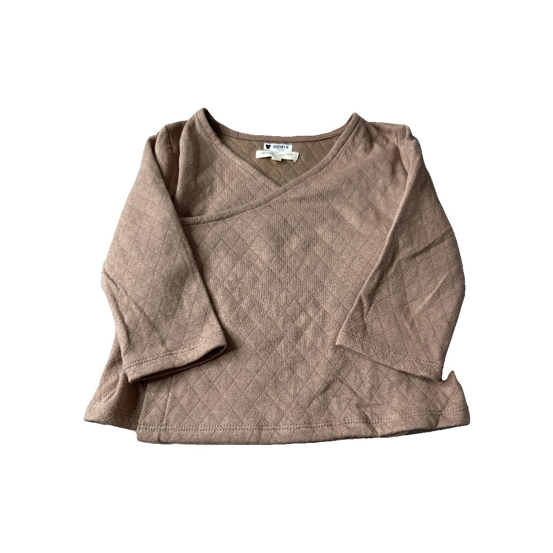 Grayson Collective Unisex Brown Long Sleeve Shirt Size: 18 months Brown