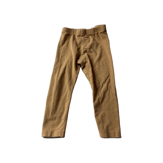 Colored Organics Unisex Brown Pants Size: 2T Brown