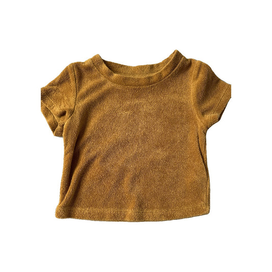 Loom Unisex Brown Shirt Size: 12-18 months Brown
