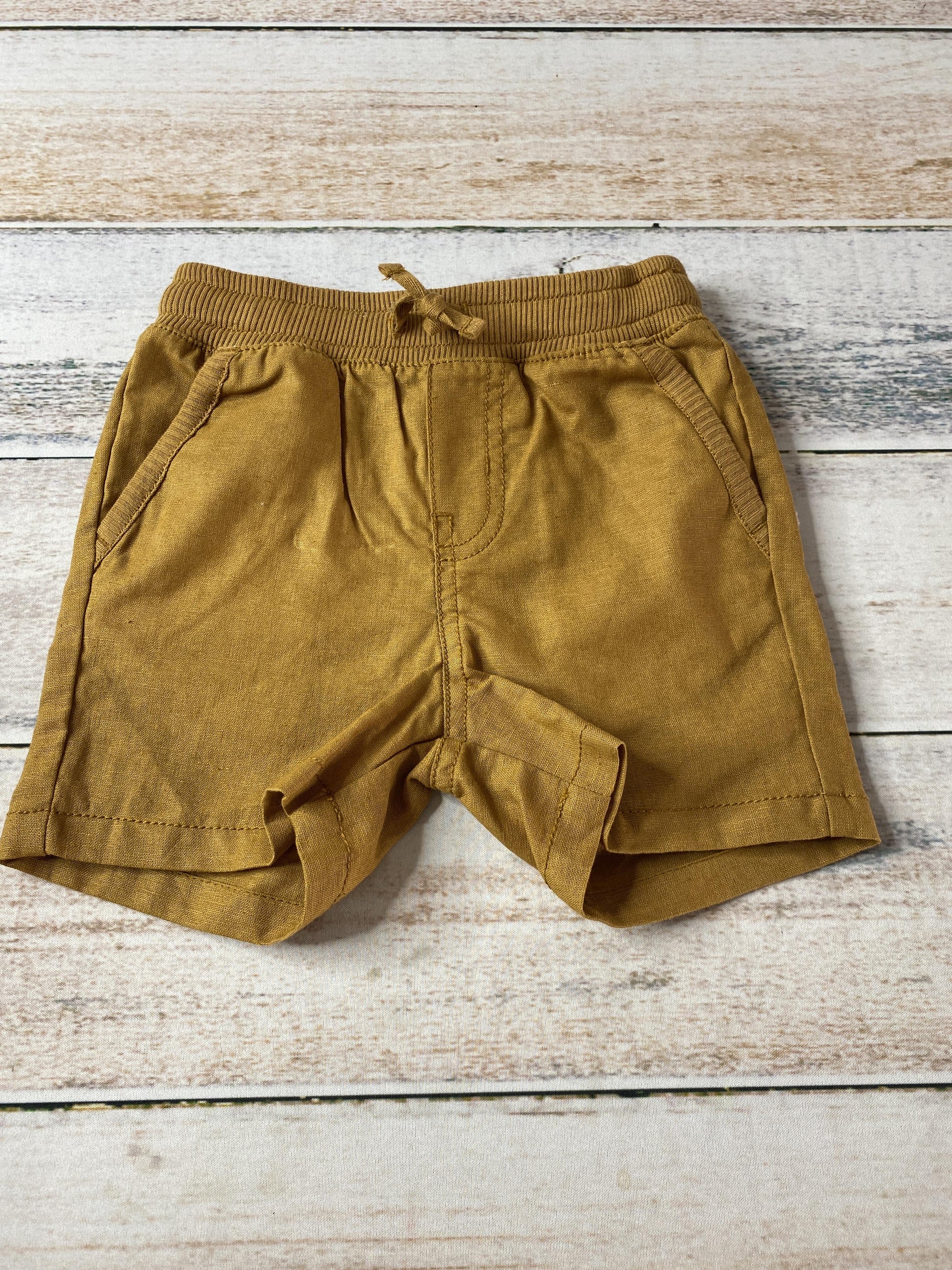 Tea Unisex Brown Shorts Size: 2T Brown