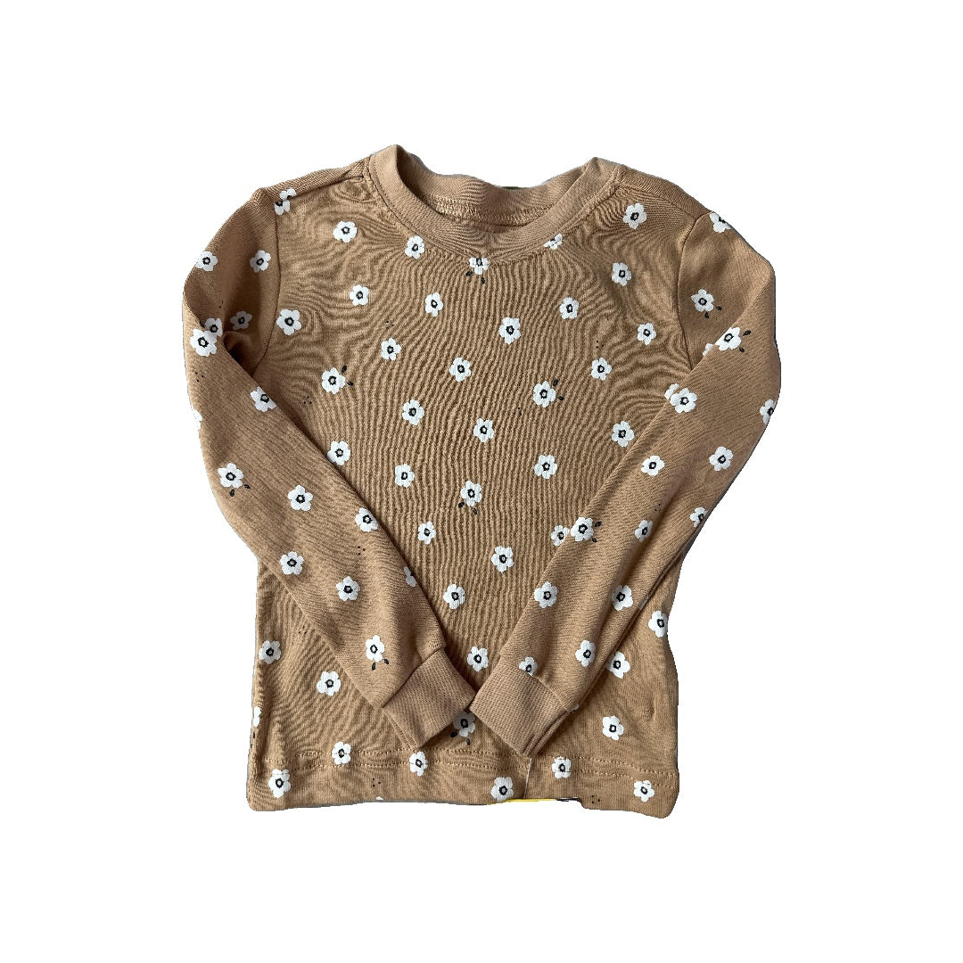 Petite Lem Girls Brown Pajamas Size: 18 months Brown