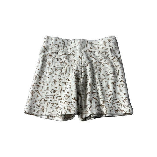 Goumi Unisex Brown Shorts Size: 2T Brown