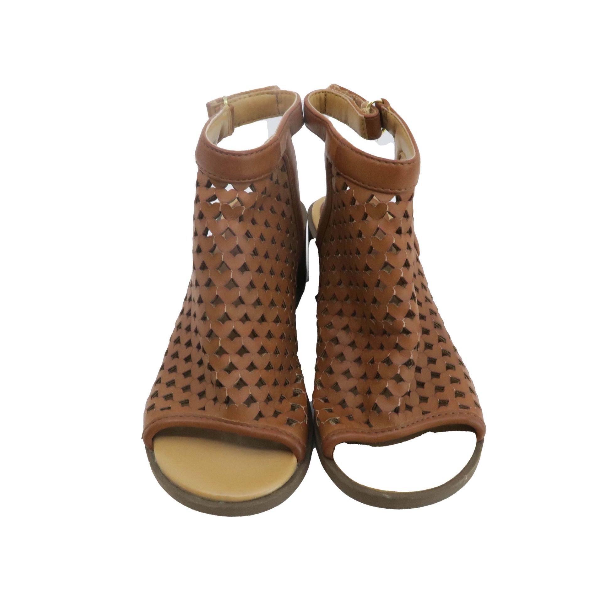 Nine West Girls Brown Sandals Size: 13 Toddler Brown