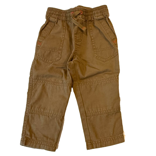 Tea Collection Boys Brown Pants Size: 12-18 Months Brown