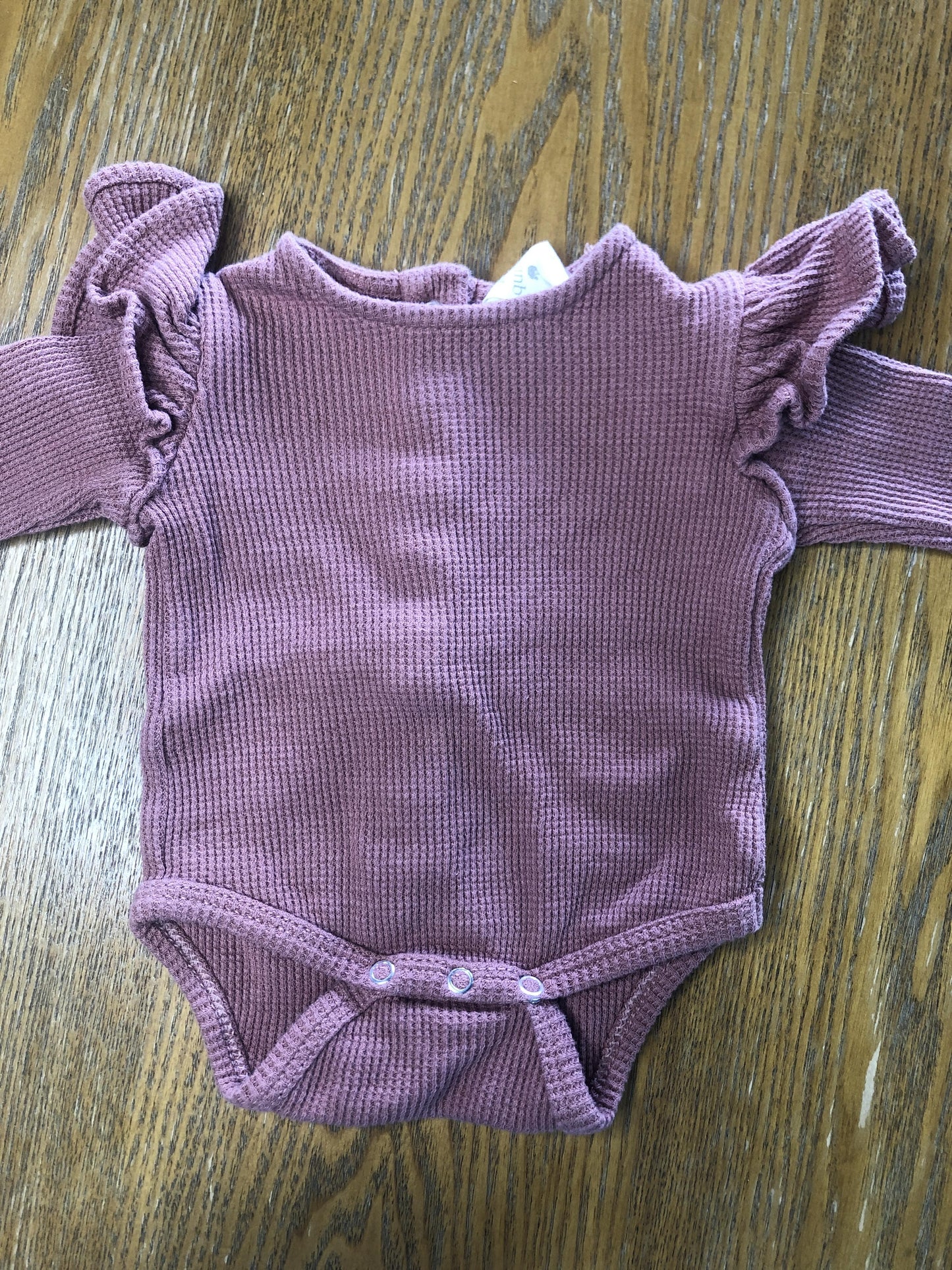 Kate Quinn Girls Brown Onesie Size: Newborn Brown