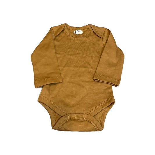 Colored Organics Unisex Brown Onesie Size: 3-6 months Brown