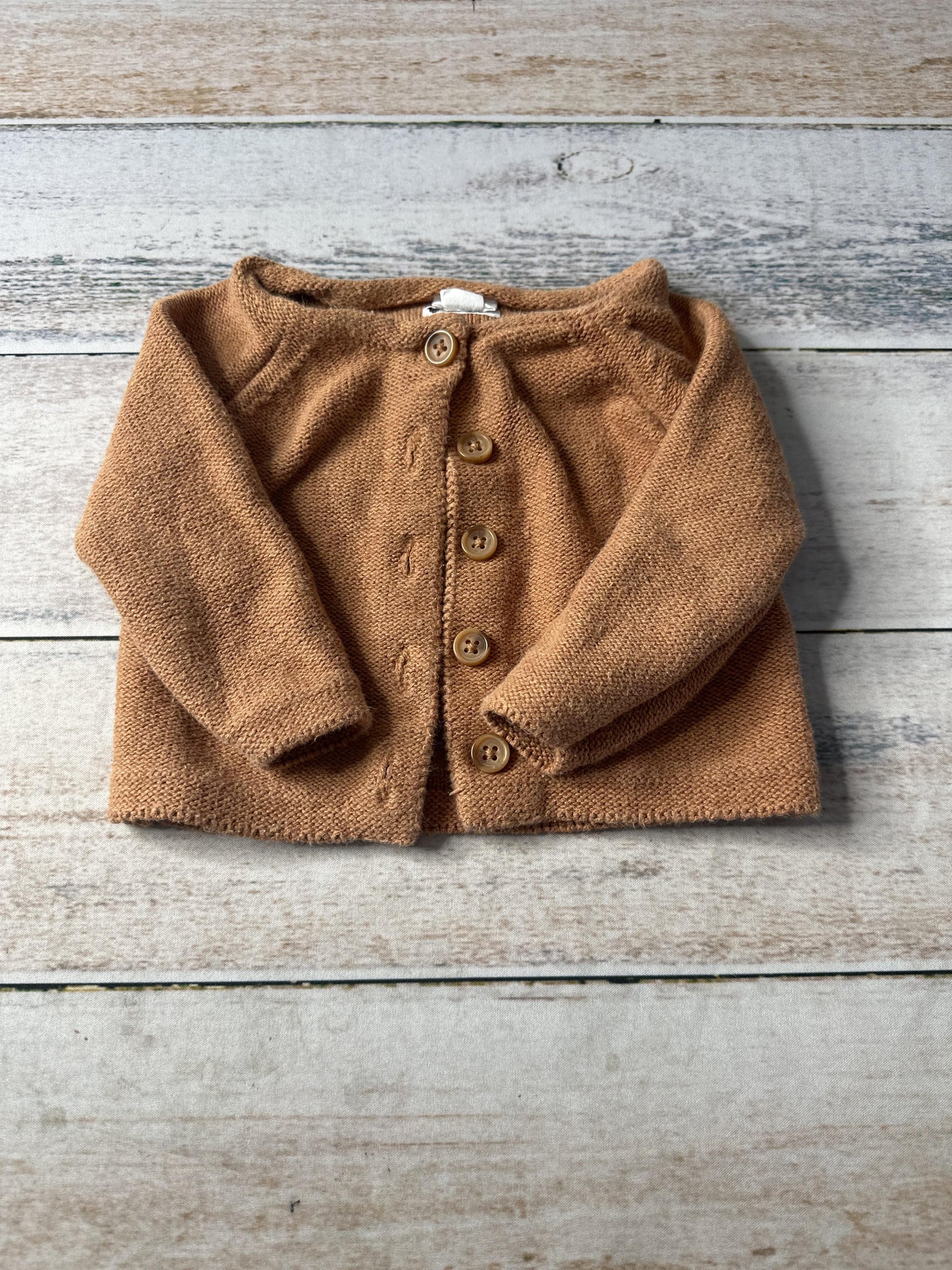 Jamie Kay Girls Brown Sweater Size: 0-3 months Brown