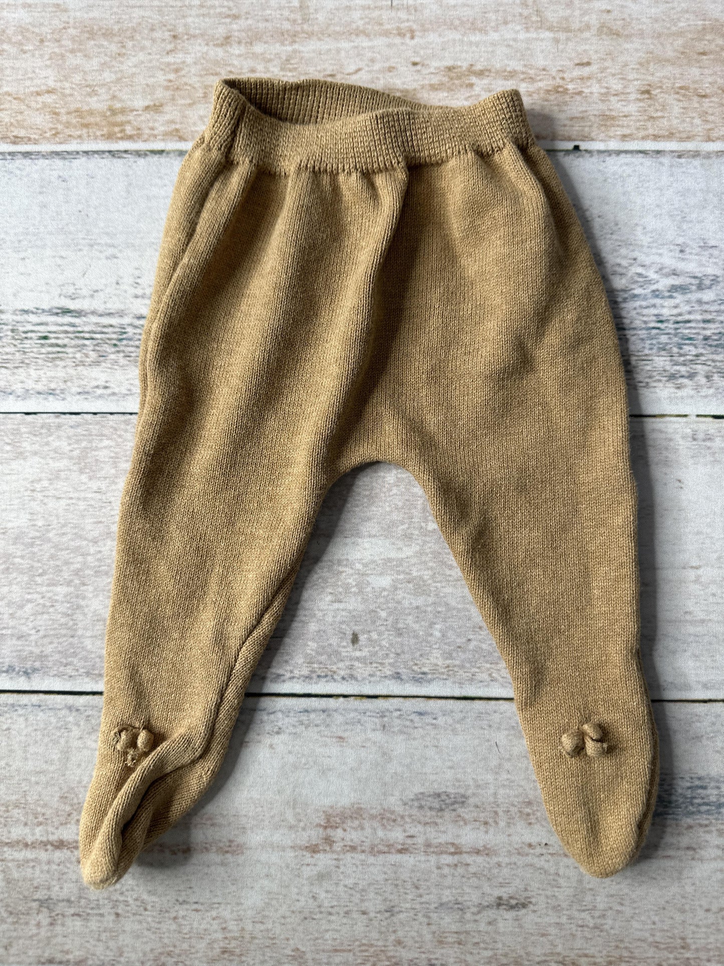 Mayoral Unisex Brown Pants Size: 0-3 months Brown