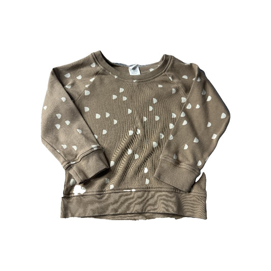 Colored Organics Unisex Brown Sweatshirt Size: 18-24 months Brown