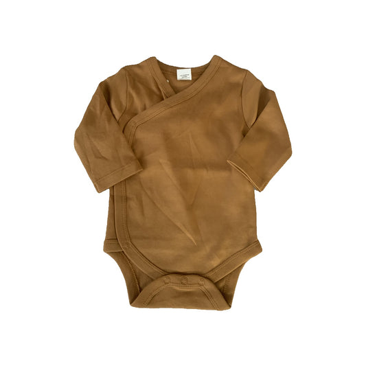 Colored Organics Boys Brown Onesie Size: 0-3 months Brown