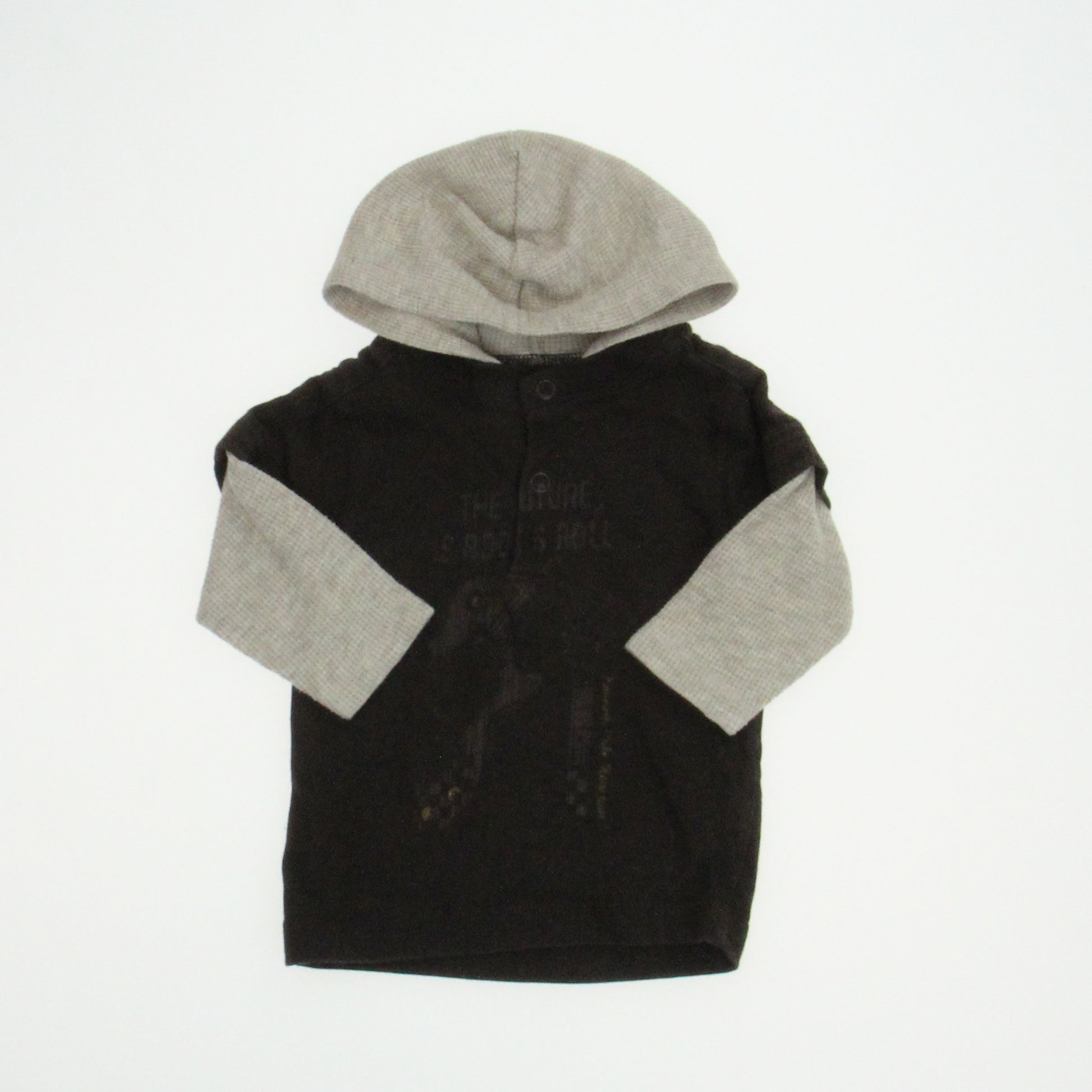 Kenneth Cole Reaction Boys Brown Hoodie Size: 3-6 Months Brown