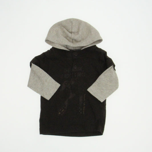 Kenneth Cole Reaction Boys Brown Hoodie Size: 3-6 Months Brown