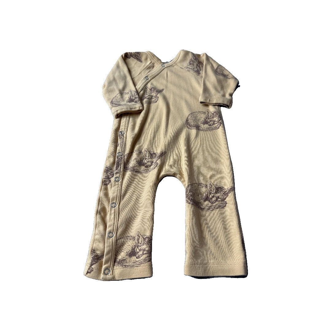 Kate Quinn Unisex Brown Long Sleeve Outfit Size: 6-12 months Brown