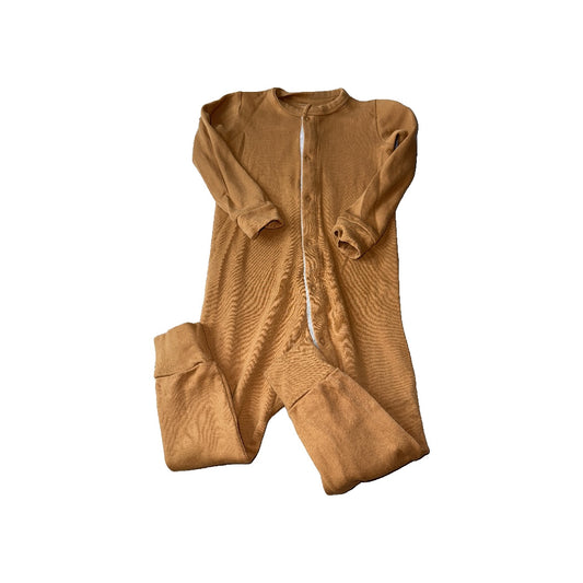 Colored Organics Boys Brown Long Sleeve Outfit Size: 18-24 months Brown