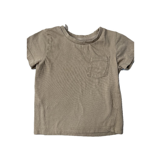 Colored Organics Unisex Brown T-Shirt Size: 2T Brown