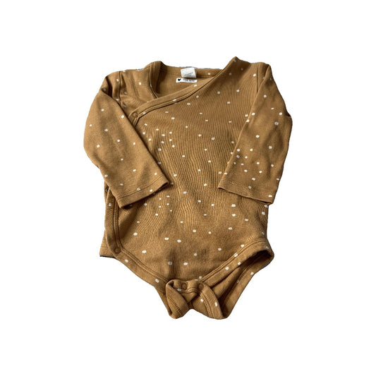 Colored Organics Unisex Brown Onesie Size: 6-12 months Brown