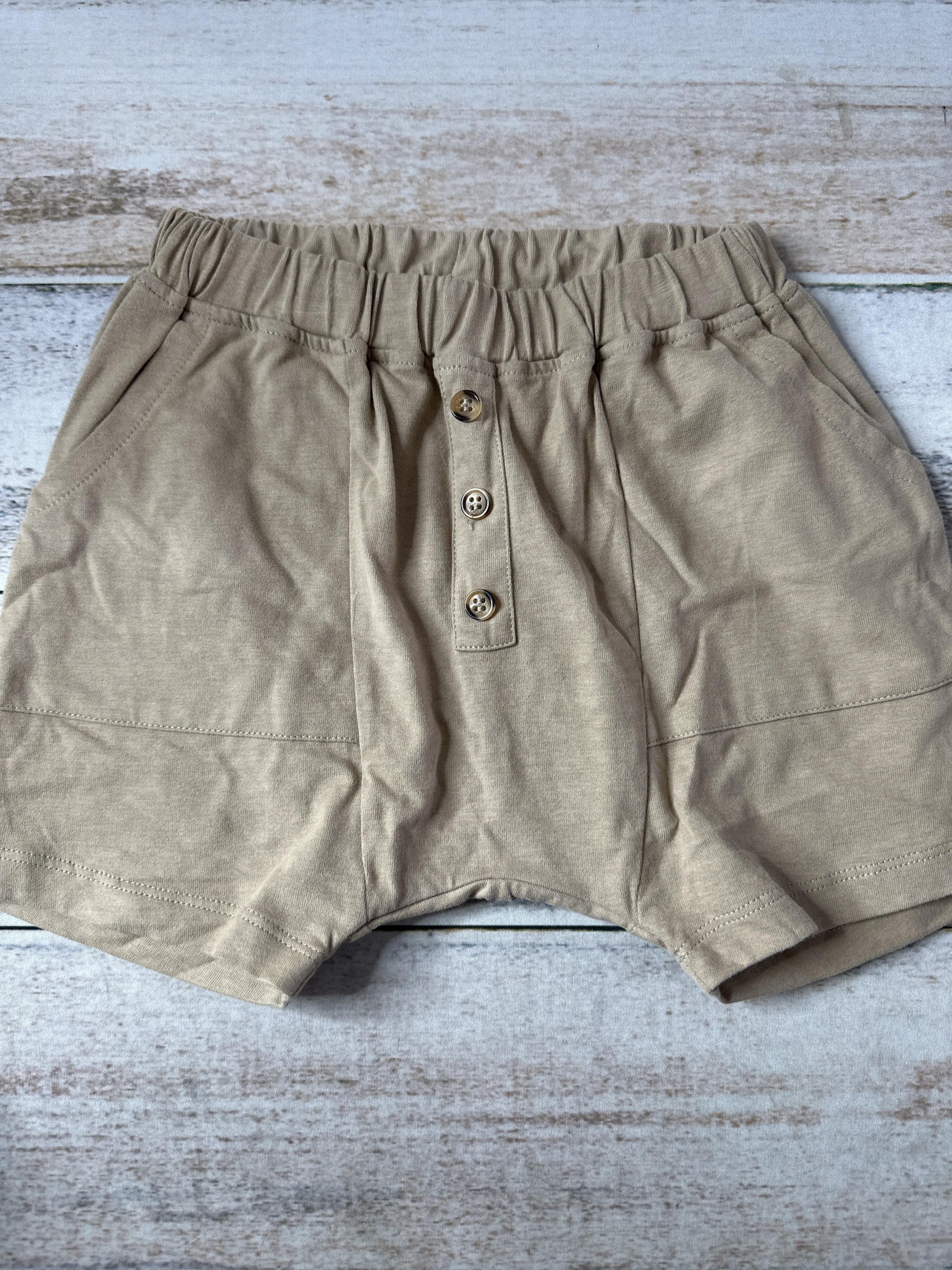 The Simple Folk Unisex Brown Shorts Size: 5-6 Years Brown