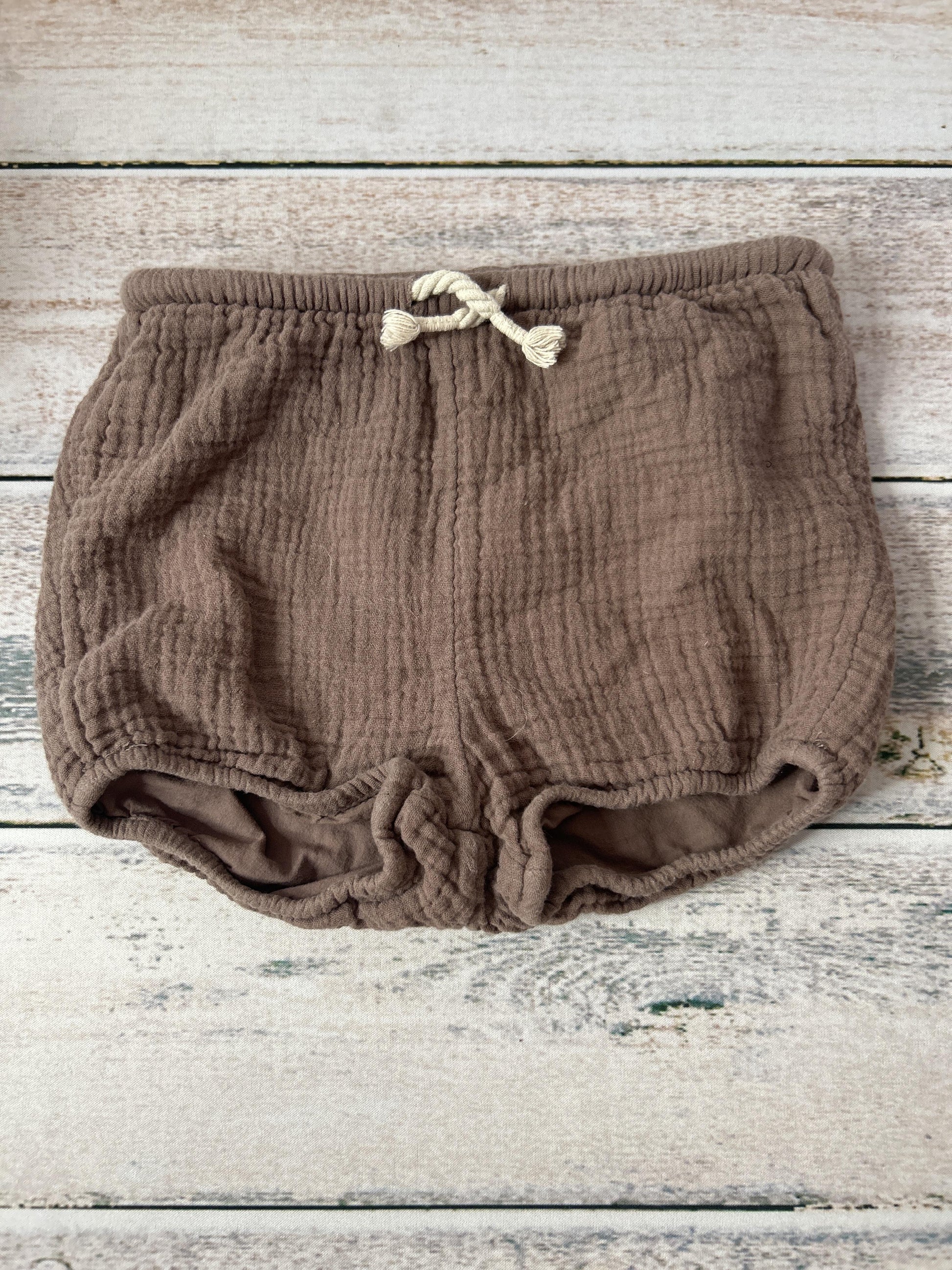 Unisex Brown Shorts Size: 2 years Brown