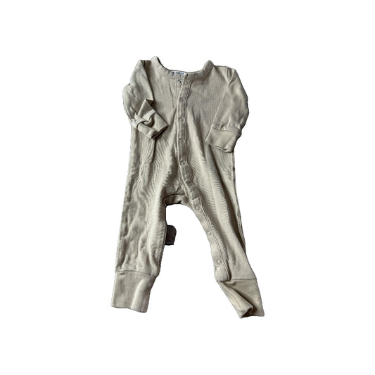 Colored Organics Unisex Brown Long Sleeve Outfit Size: 3-6 months Brown