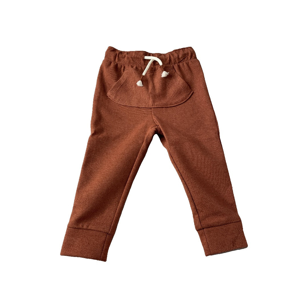 Cat & Jack Unisex Brown Pants Size: 2T Brown
