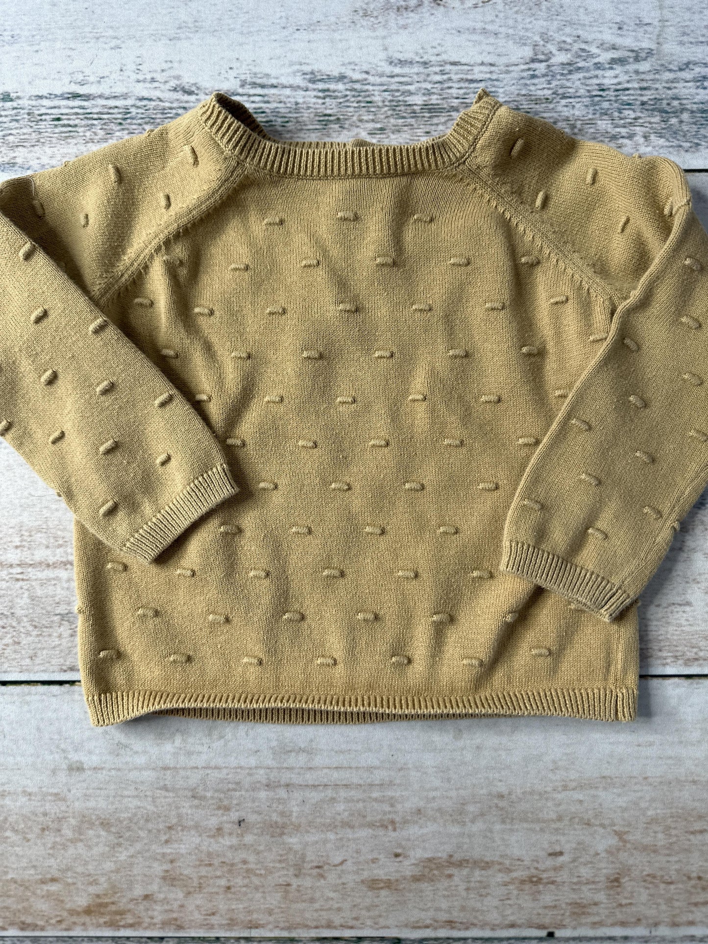 Quincy Mae Unisex Brown Sweater Size: 12-18 months Brown