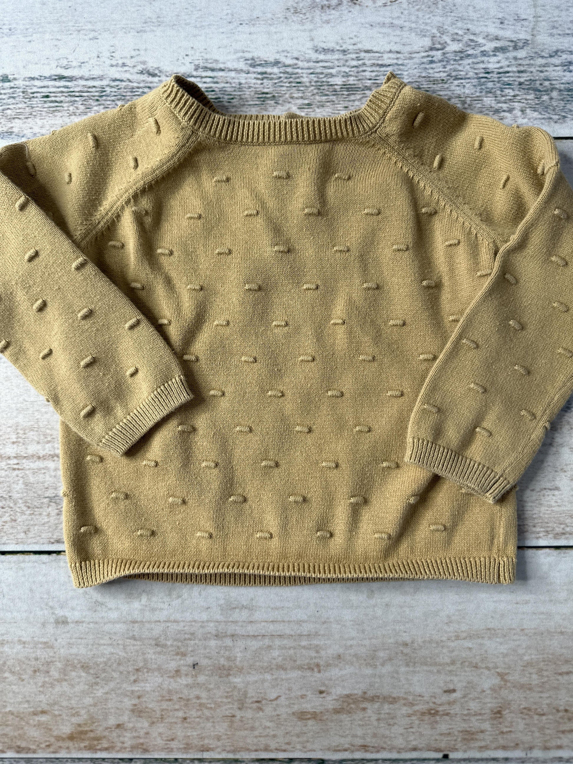 Quincy Mae Unisex Brown Sweater Size: 12-18 months Brown