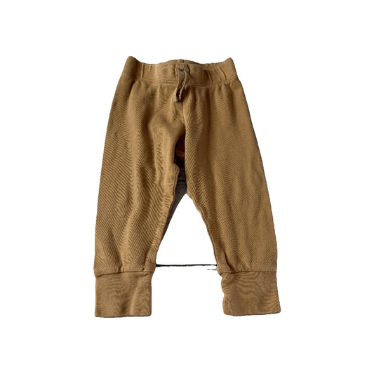 Colored Organics Unisex Brown Pants Size: 12-18 months Brown