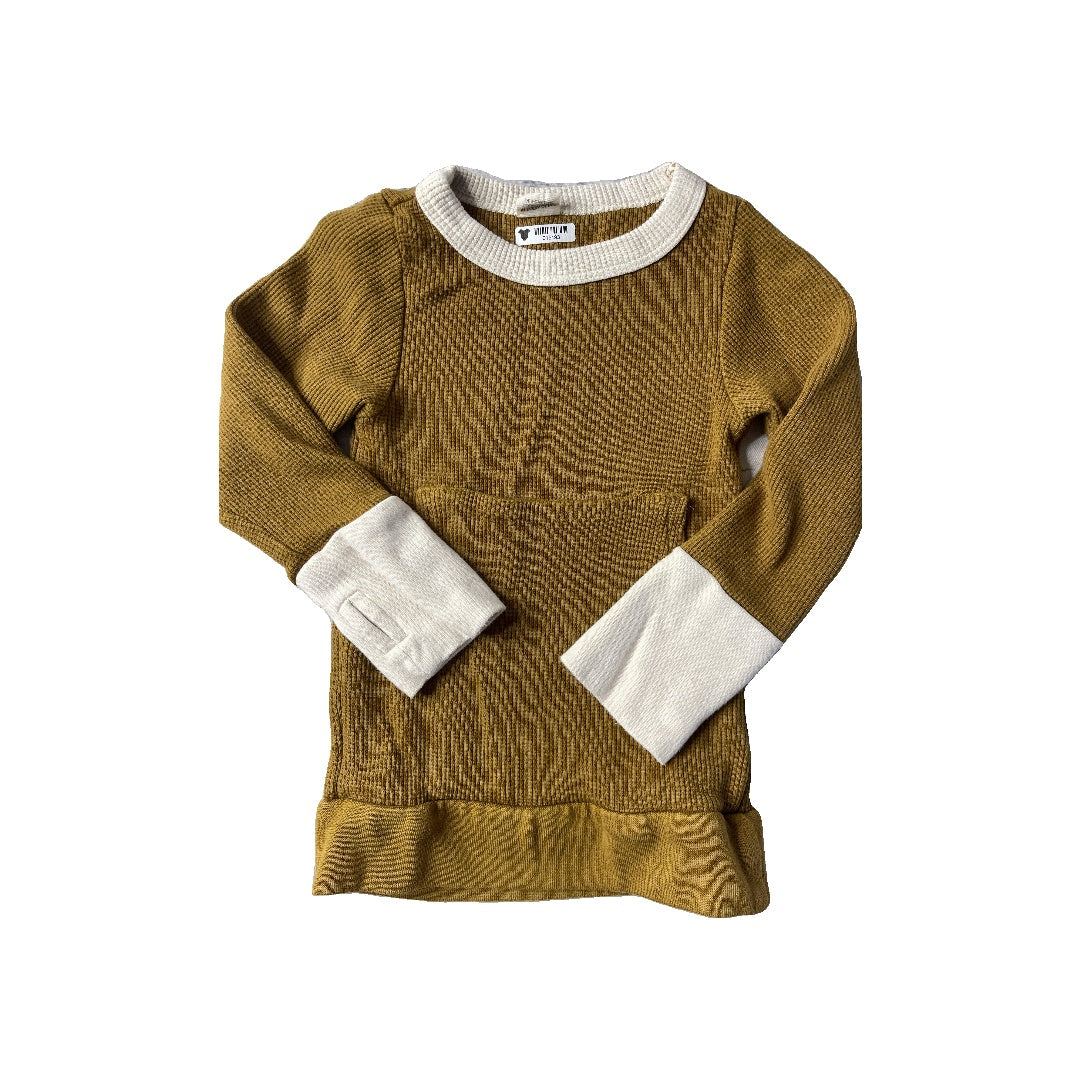 Goumi Boys Brown Shirt Size: 2T Brown