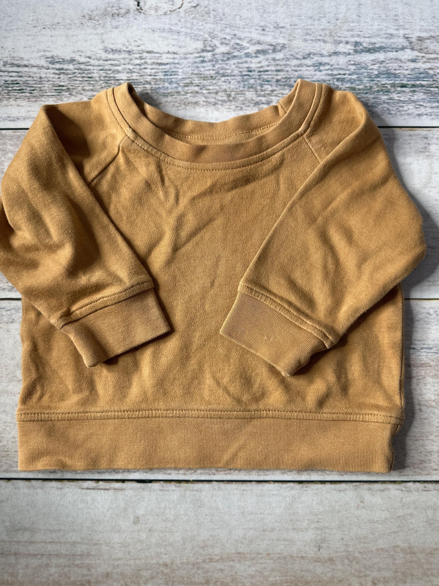 Colored Organics Unisex Brown Sweater Size: 3-6 months Brown