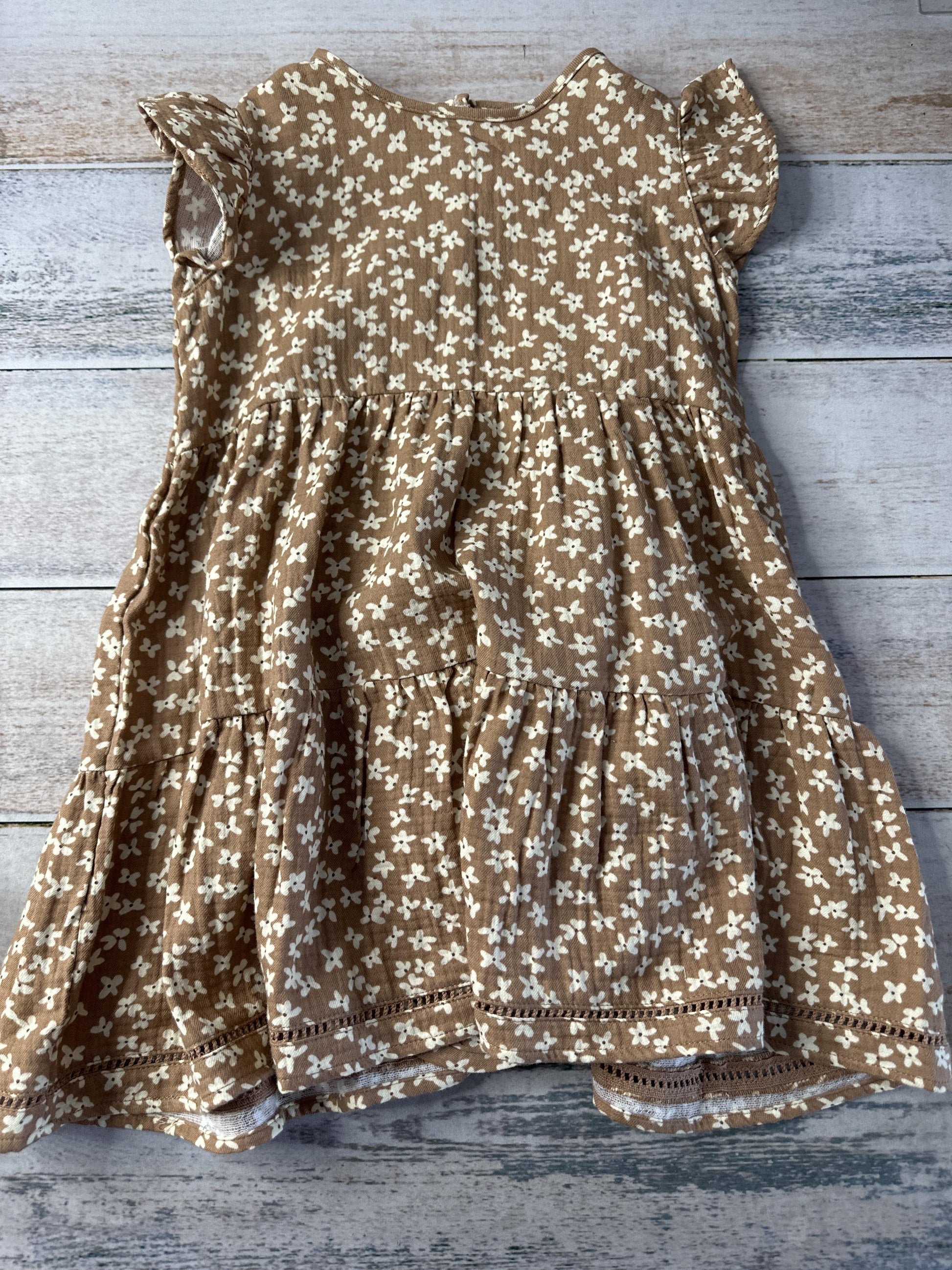 Quincy Mae Girls Brown Dress Size: 4T Brown