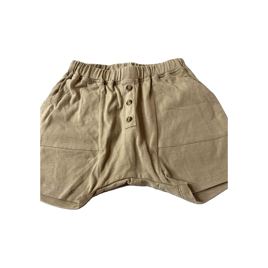 The Simple Folk Unisex Brown Shorts Size: 7-Jun Brown