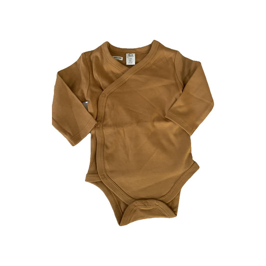 Colored Organics Boys Brown Onesie Size: 3-6 months Brown