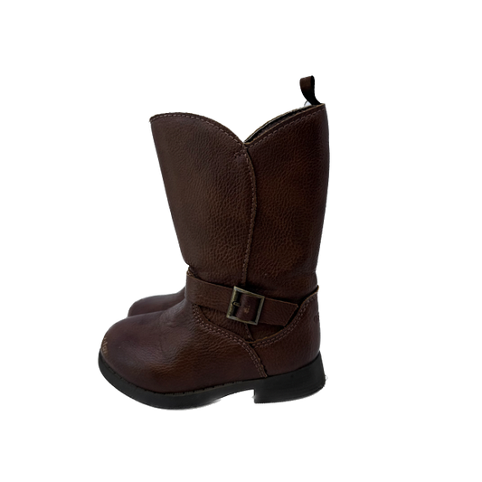 Osh Kosh Girls Brown Boots Size: 5 Toddler Brown