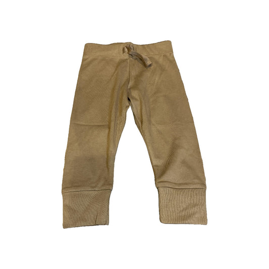 Colored Organics Unisex Brown Pants Size: 6-12 months Brown