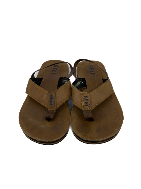 Reef Boys Brown Sandals Size: 7-8 Little Kid Brown