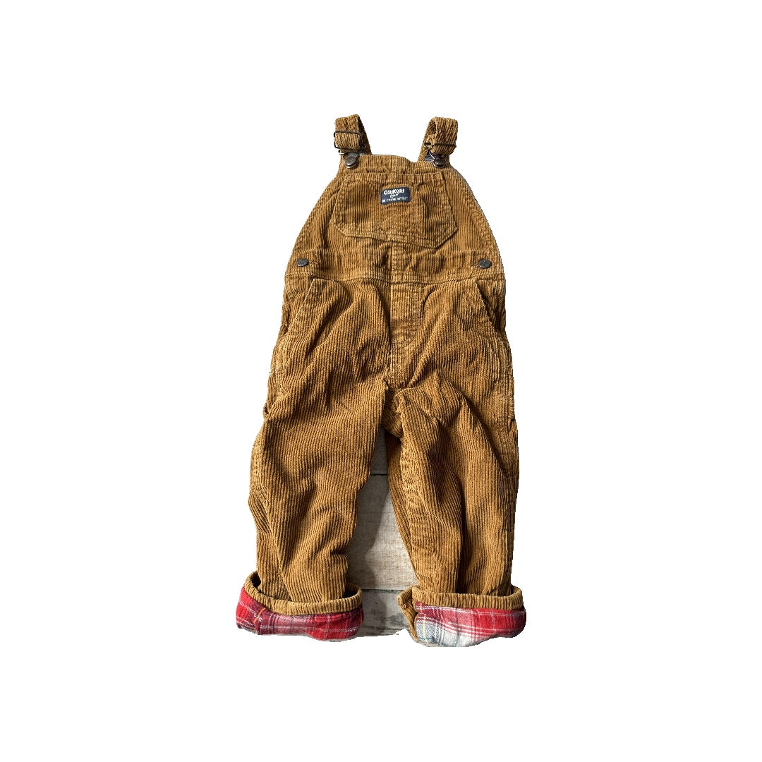 OshKosh Unisex Brown Overalls Size: 24 months Brown