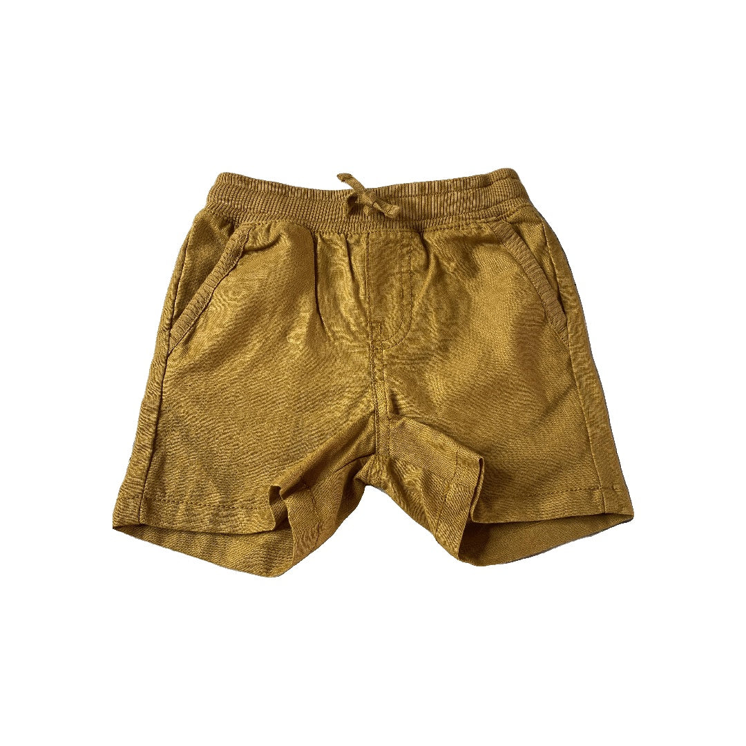 Tea Unisex Brown Shorts Size: 2T Brown