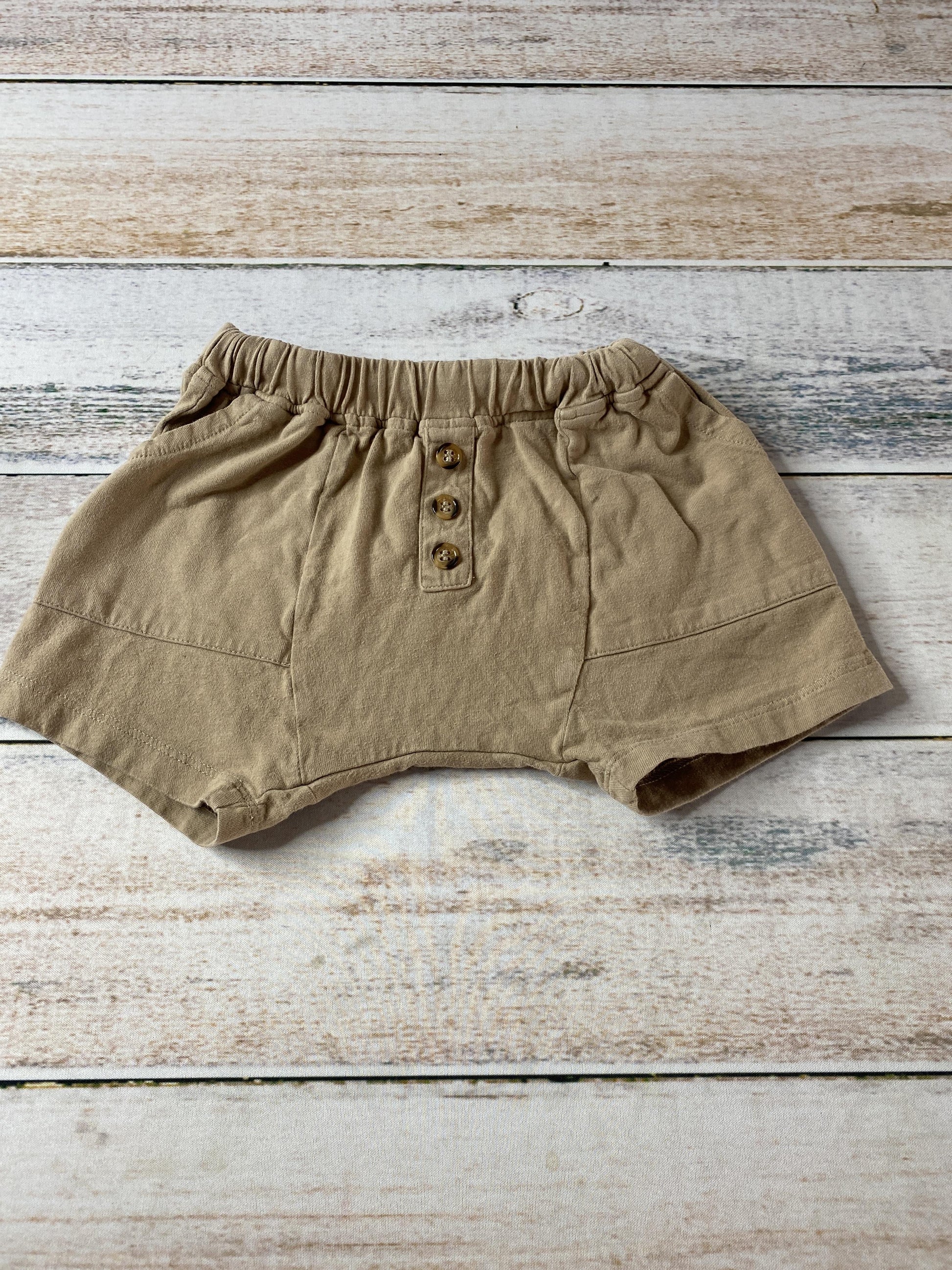 The Simple Folk Unisex Brown Shorts Size: 2-3 Years Brown