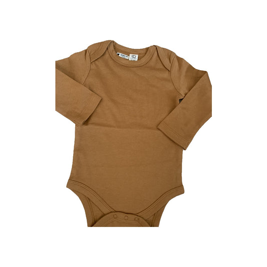 Colored Organics Boys Brown Onesie Size: 12-18 months Brown
