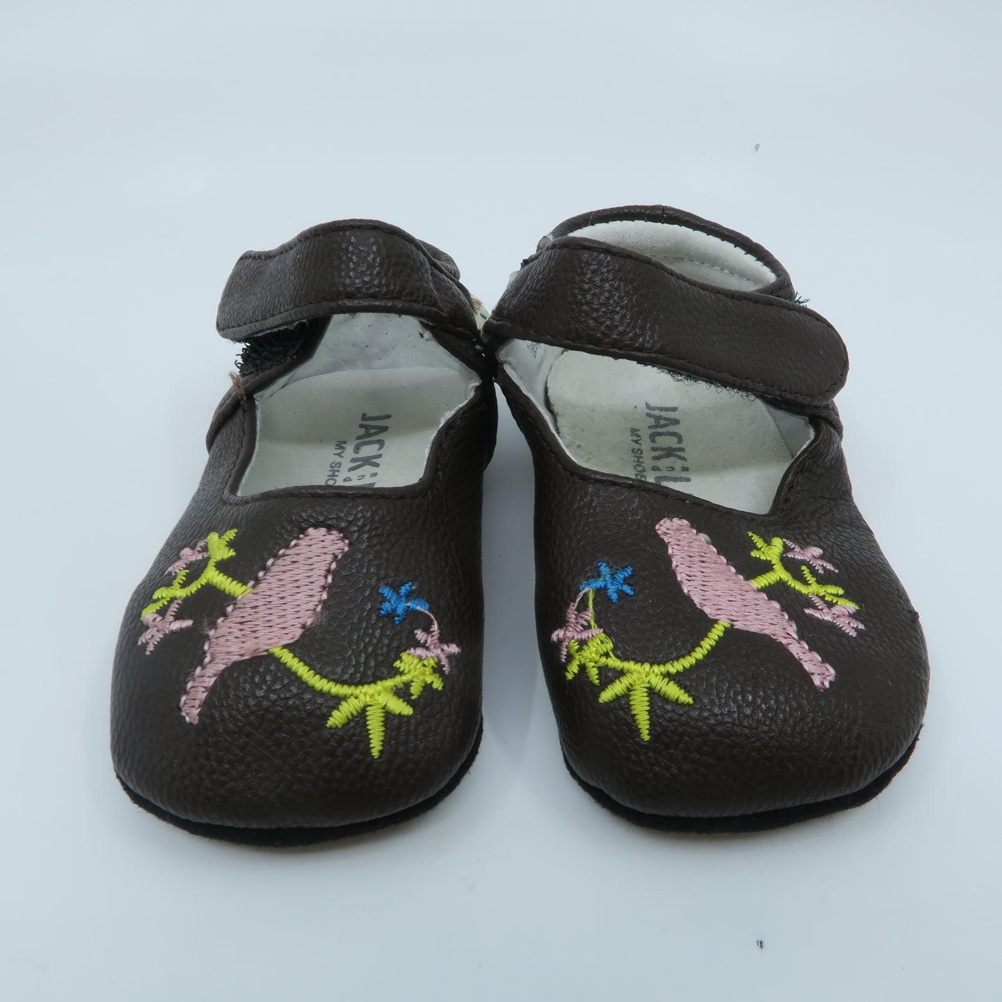 Jack and Lily Girls Brown Shoes Size: 0-6 Months Brown