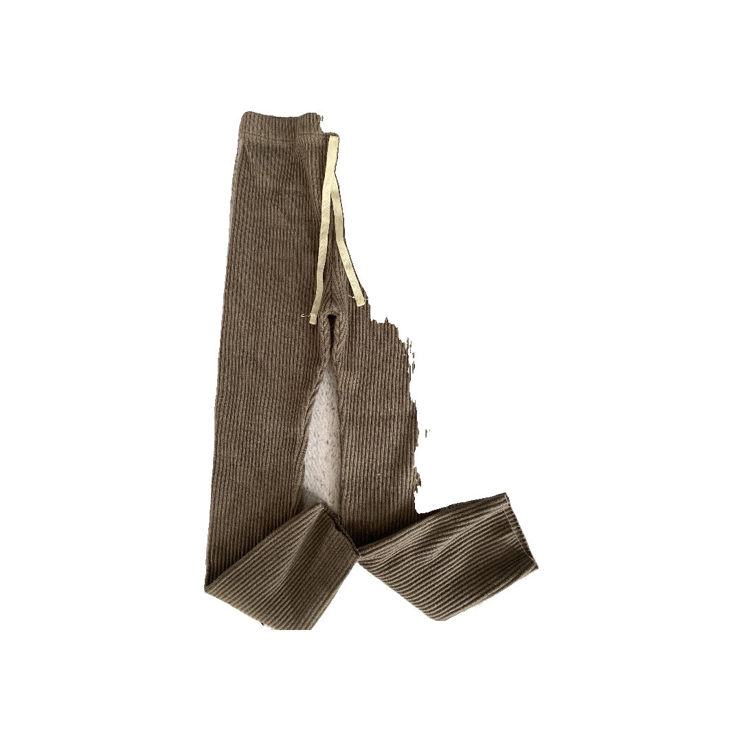 Monbebe Girls Brown Pants Size: 12-24 months Brown