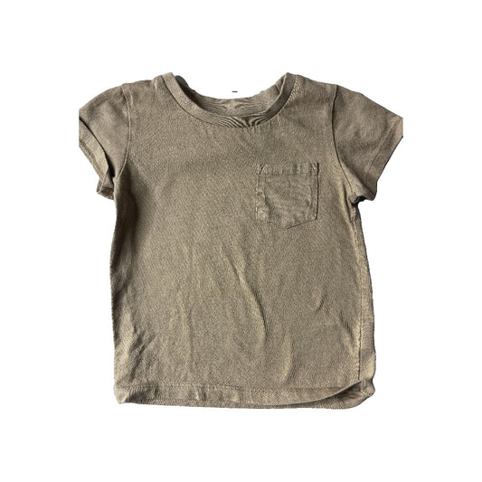 Colored Organics Unisex Brown T-Shirt Size: 18-24 months Brown