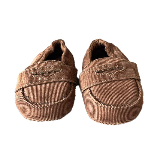 Janie and Jack Boys Brown Shoes Size: 2 Infant Brown