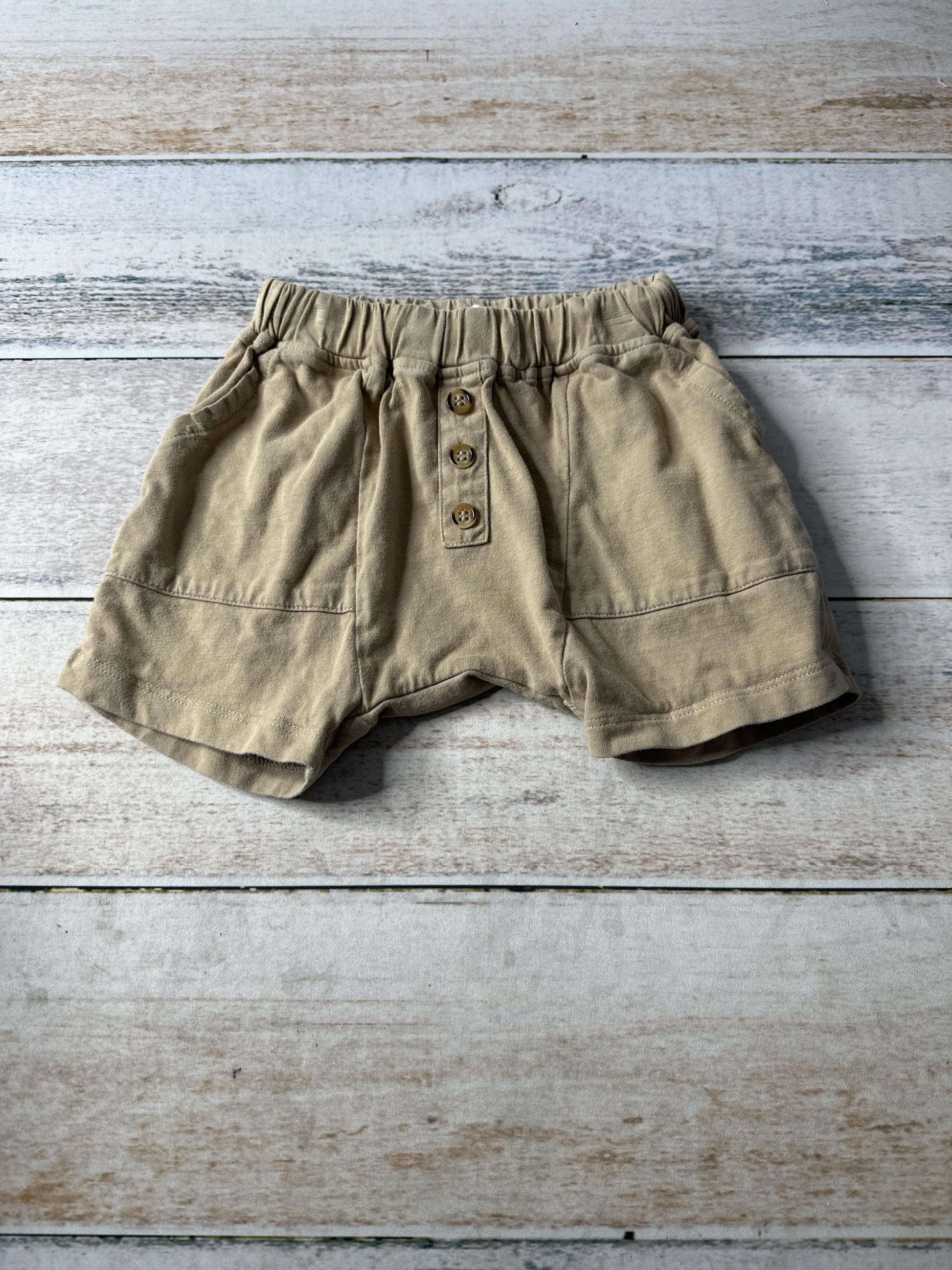 The Simple Folk Boys Brown Shorts Size: 3T Brown