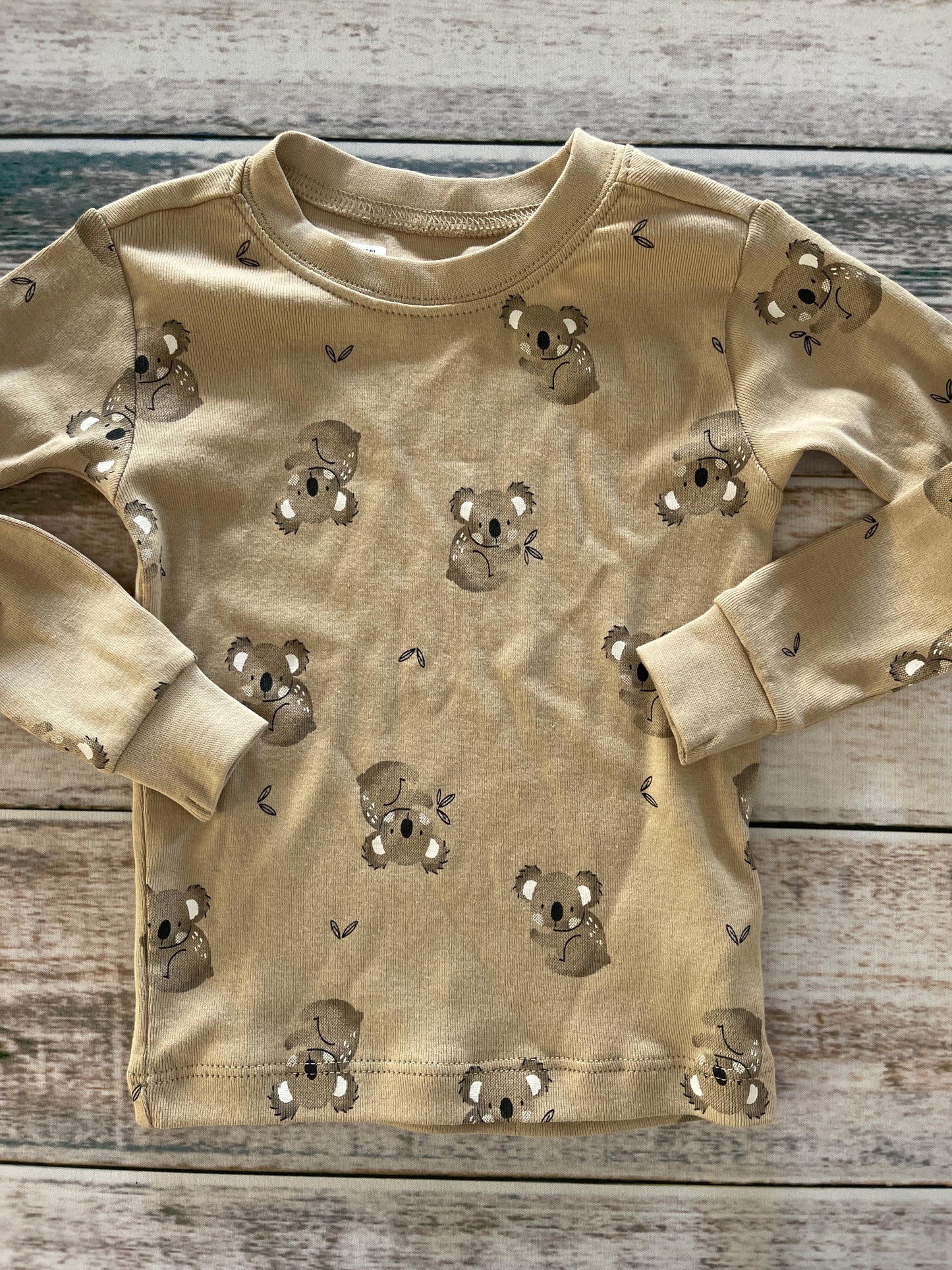 Petit Lemi Boys Brown Pajamas Size: 12 months Brown