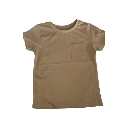 Colored Organics Boys Brown T-Shirt Size: 4T Brown